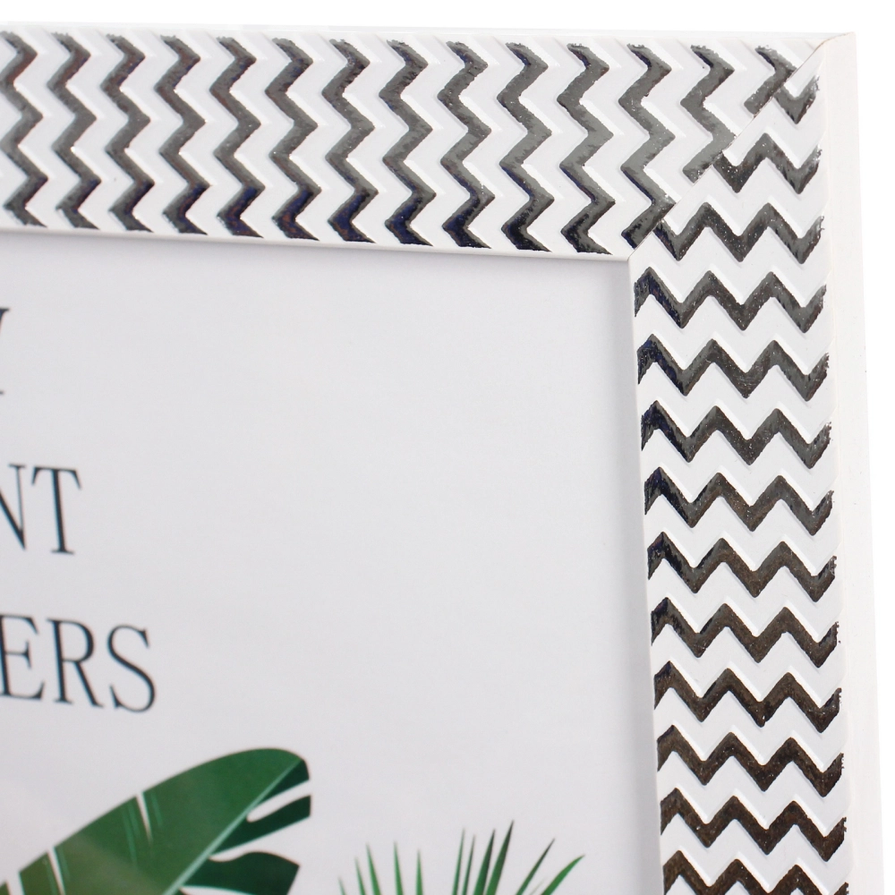 Фоторамка 15*20см «Неаполь» серебро, пластик