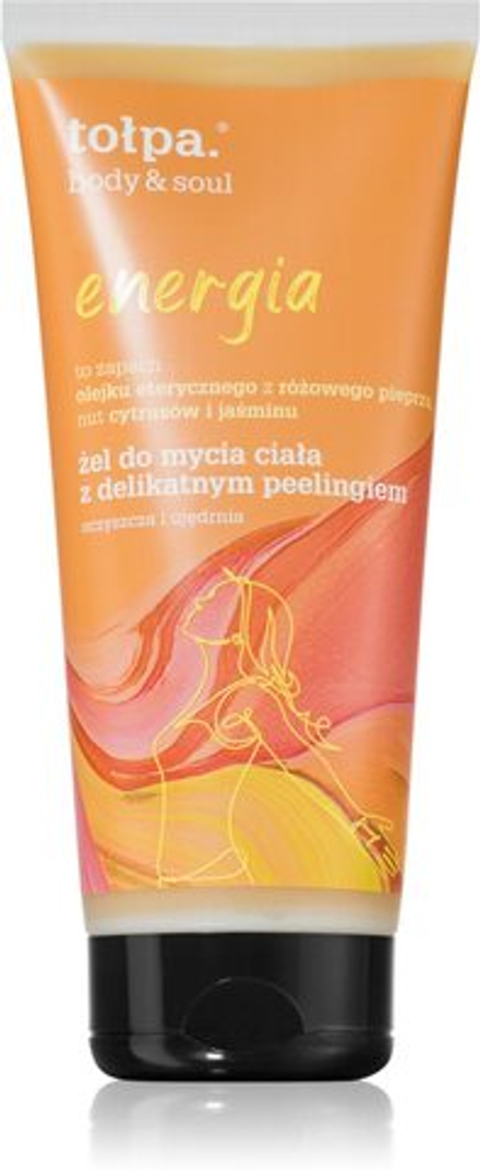 Tołpa Body & Soul Energy - гель для душа с нежным пилингом /   200  ml  / GTIN 5903900963503