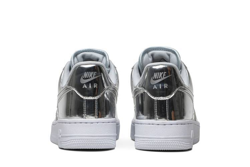 Кроссовки Nike Air Force 1 Low Liquid Metal (Женская размерная сетка)