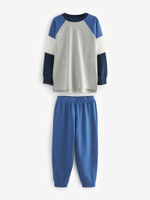 Пижама для мальчика Next K99-102, 3 шт., Синий, Серый
