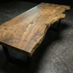 Карагач с живым краем свободной формы