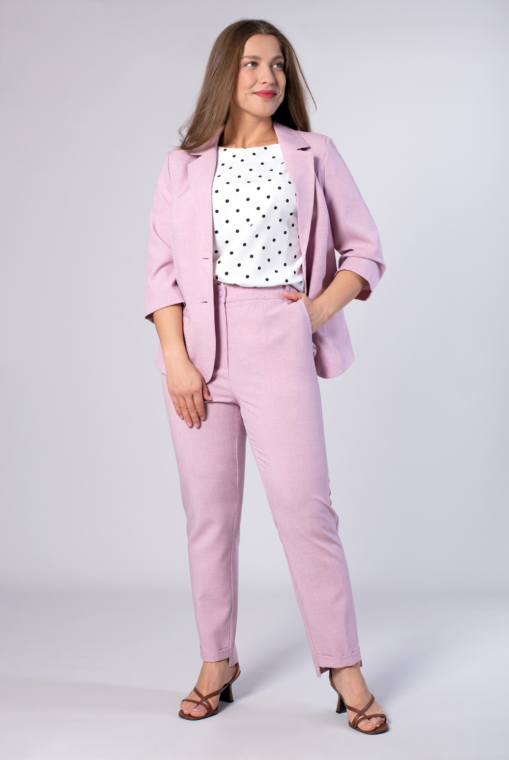 Жакет женский 3736зп, Чайная роза #38ЧР043736зп