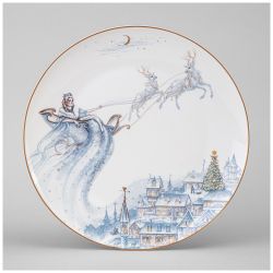 ТАРЕЛКА ОБЕДЕННАЯ LEFARD "СНЕЖНАЯ КОРОЛЕВА" 25,5 СМ (КОР=16ШТ.)