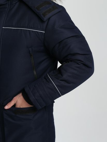 Куртка зимняя "Аляска-Люкс" (т.синий)