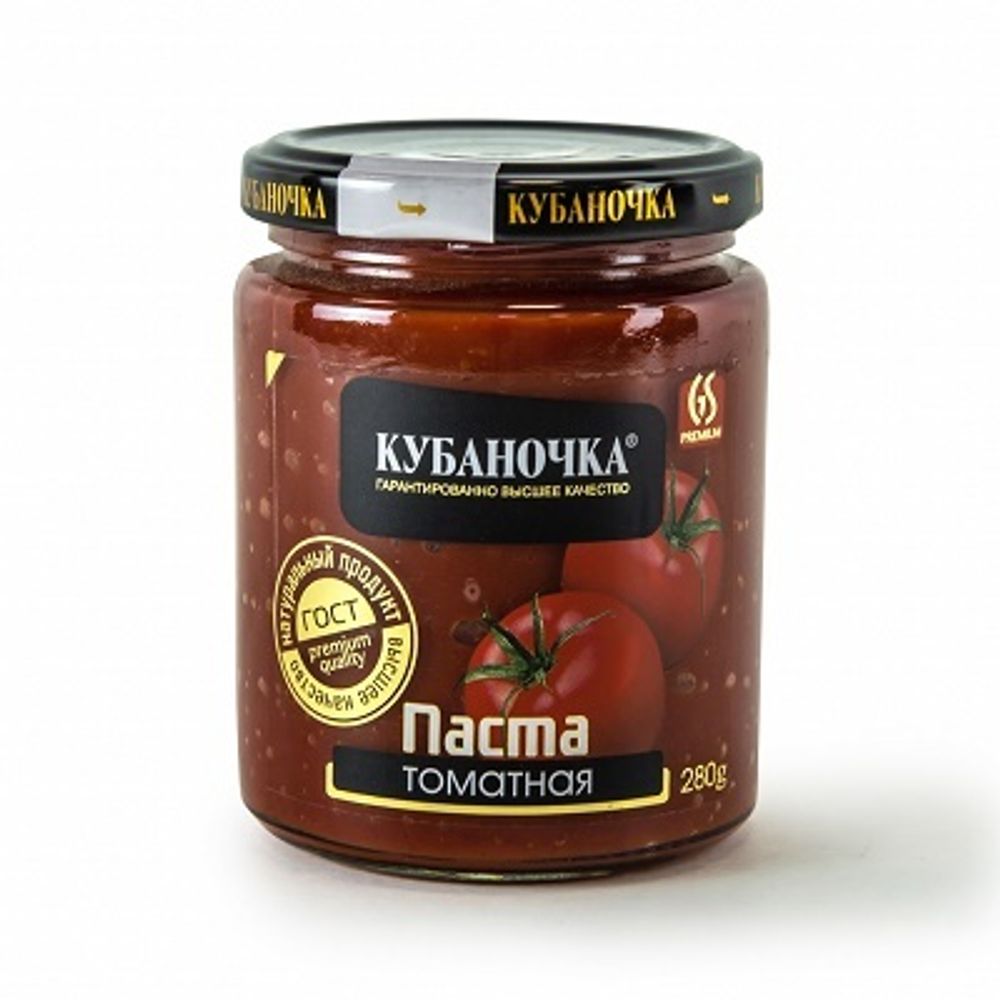 Томатная паста 25% ГОСТ &quot;Кубаночка&quot; ст/б твист 500 гр