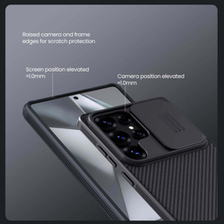 Чехол Magnetic Case Nillkin CamShield Pro с защитой камеры для Samsung Galaxy S25 Ultra