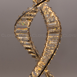 Люстра Cloyd GONDWANA C2 / выс. 135 см - хром (арт.10403)