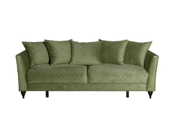 Диван Сорренто(Sorrento) 230M трехм.раск,велюр оливковый Colt1002-OLIV 230x101x86 Garda Decor