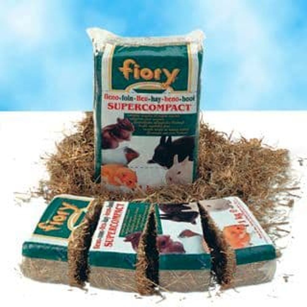 FIORY SUPERCOMPACT сено для грызунов 1кг