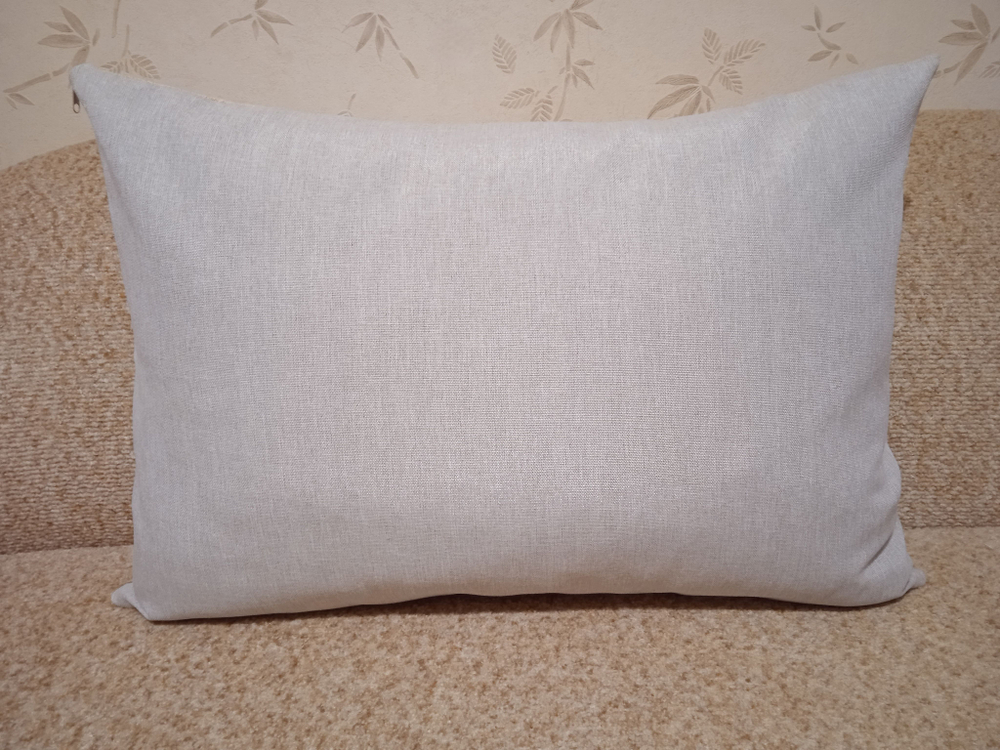 Декоративная гобеленовая наволочка для интерьерной подушки Зима 68х47