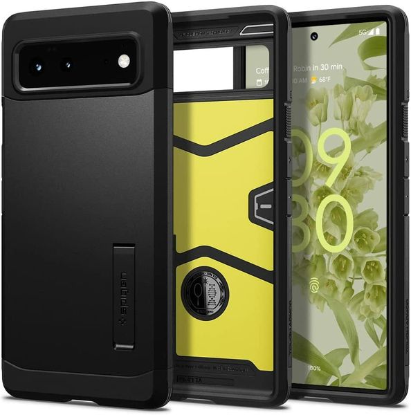 Чехол Spigen Tough Armor для Google Pixel 6 (2021) - Black