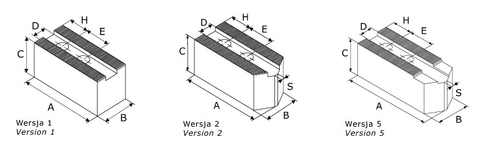 Кулачки мягкие (комп. из 3-х шт.) MKS-M 165-2 17 0001 1630 копия DKT