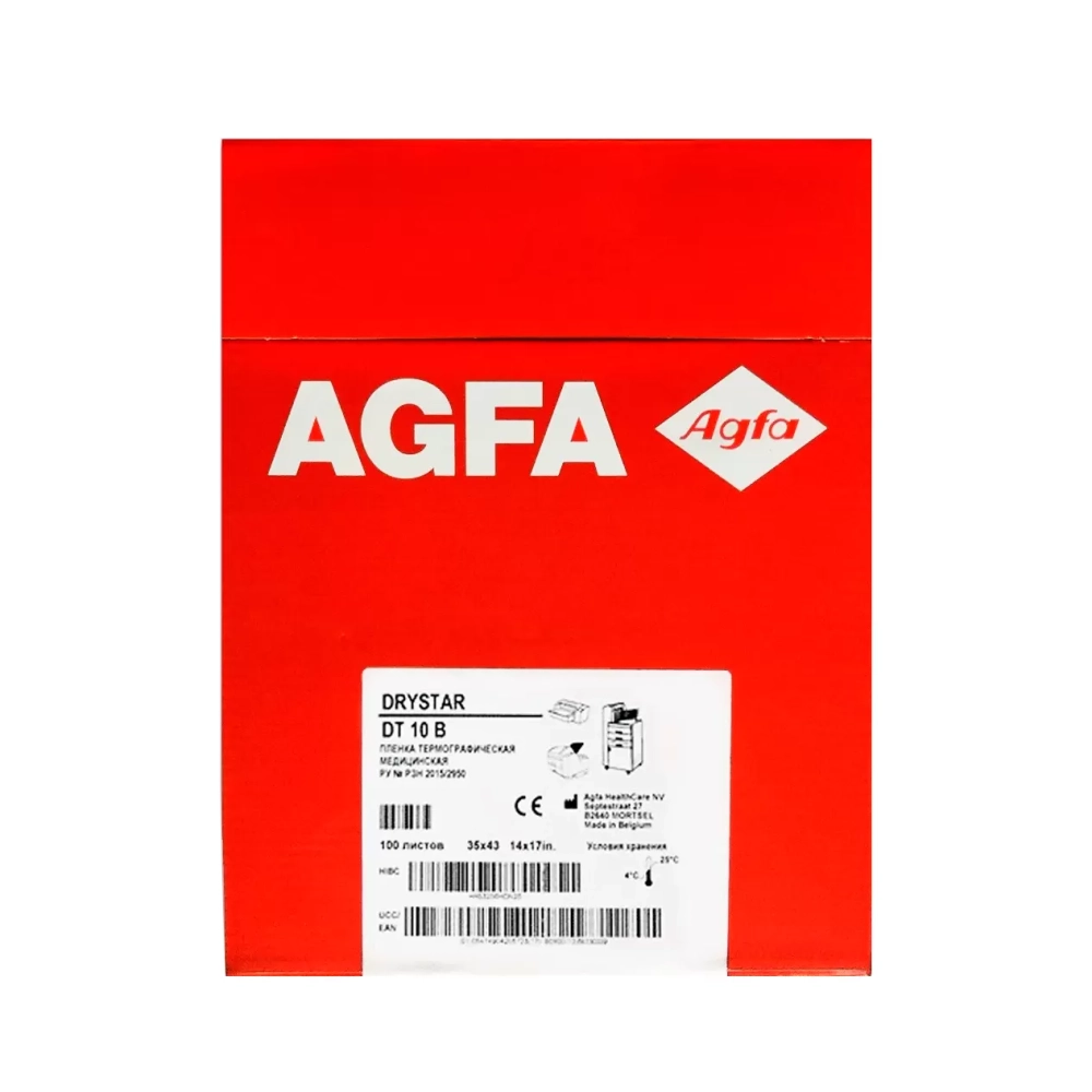 Пленка термографическая Agfa DT10B 35x43 см 100 листов