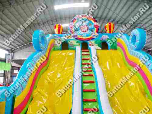 Коммерческий батут "Летняя прогулка", 17*7*7,5 м