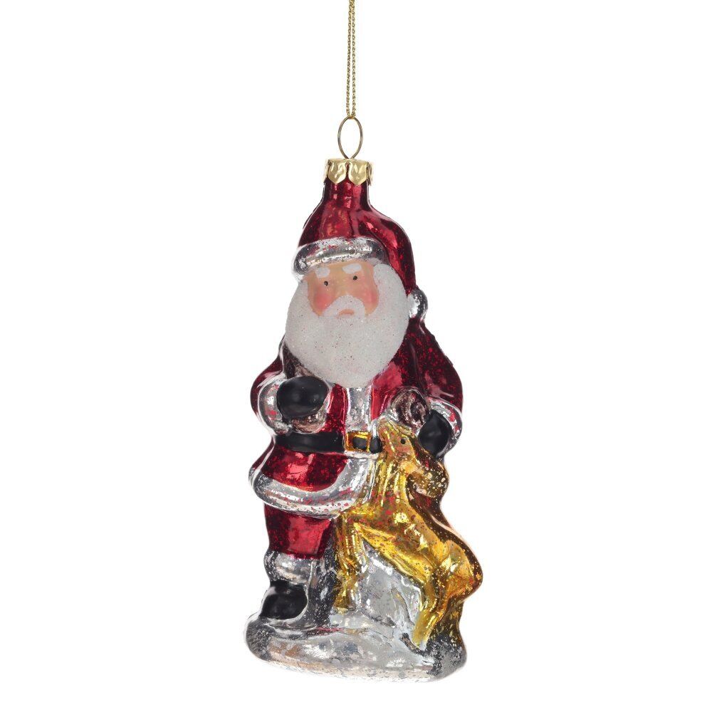 GAEM Украшение новогоднее "Дед Мороз", L6 W5,5 H14,5 см, 3в.