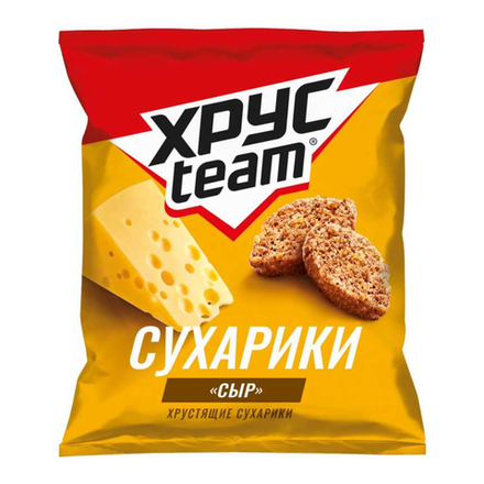 Сухарики Xpycteam Сыр 40 гр