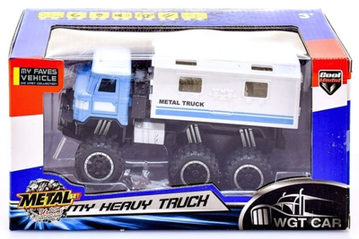 Машина ин. мет. Грузовик Полицейский свет, музыка