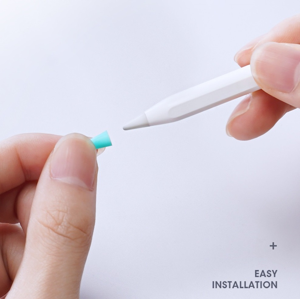 Силиконовый чехол наконечник (10шт в комплекте) для Apple Pencil Gen 1 и Gen 2