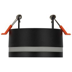 Встраиваемый светильник под лампу GX53 ЭРА DK113 BK черный