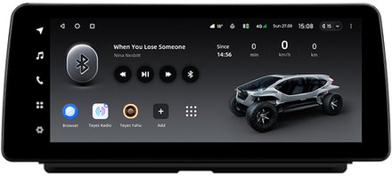 Магнитола для Toyota Corolla 2019+ - Teyes LUX ONE монитор 12.3", Android 10, ТОП процессор, CarPlay, 4G SIM-слот