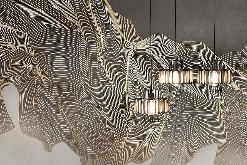 Обои и панно Affresco, коллекция  Line Art