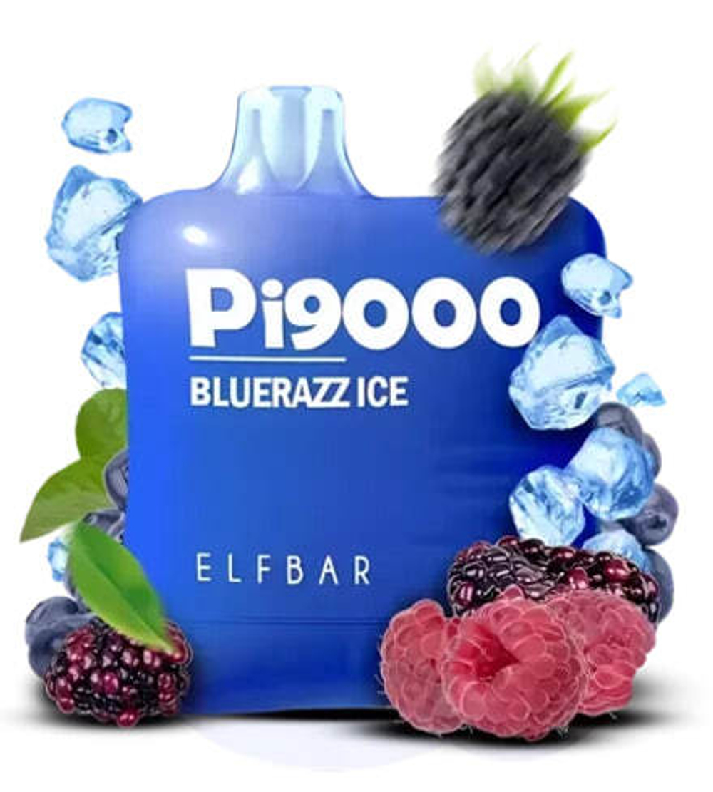 Elf Bar Pi9000 - Blue Razz Ice (nic 5%)