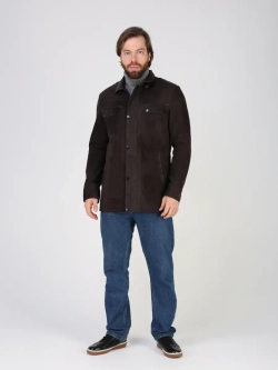 Кожаная куртка демисезонная пальто замша