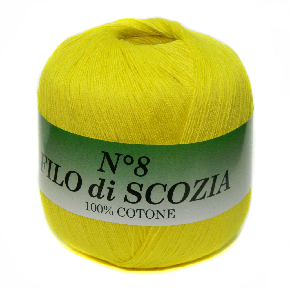 Пряжа Filo Di Scozia №8 50г, 340м, 100%мерсеризованный хлопок (цена за 1 шт)