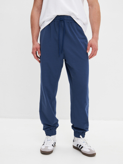 Брюки спортивные свободные с утяжкой на талии