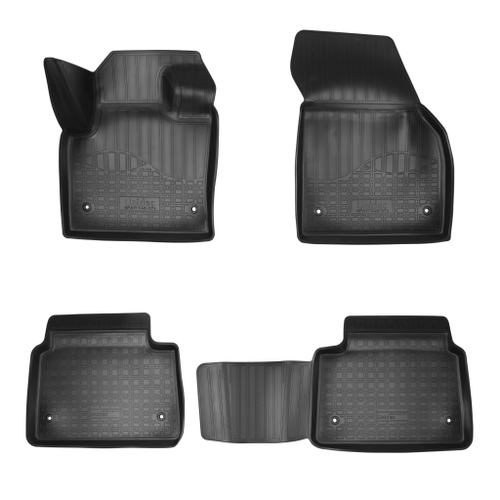 Ковры в салон Norplast/Unidec для Land Rover Discovery Sport (2019-)Полиуретан,Черный, арт.NPA11-C46-074