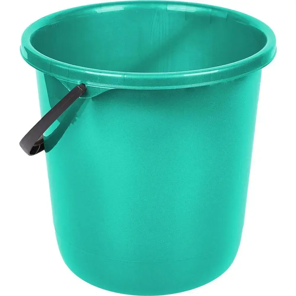 Ведро 12 л Disco аквамарин (комплект 10 шт)