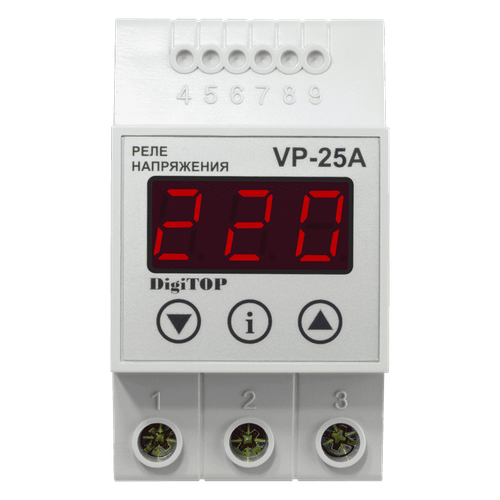 Реле напряжения Vp 25A DigiTOP