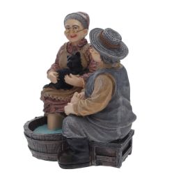 GAEM Фигурка декоративная "Бабушка с дедушкой", L11,5 W9,5 H12 см, 2в.