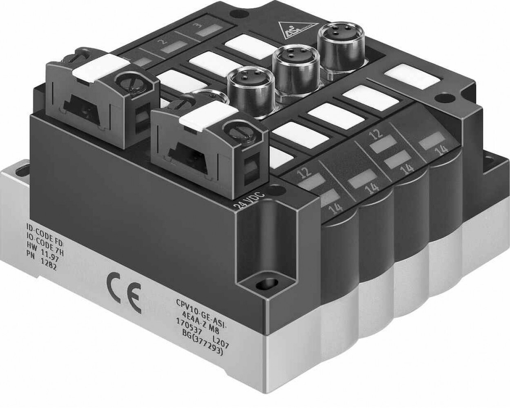CPV10-GE-ASI-4E4A-Z-M8-CE Электрический интерфейс