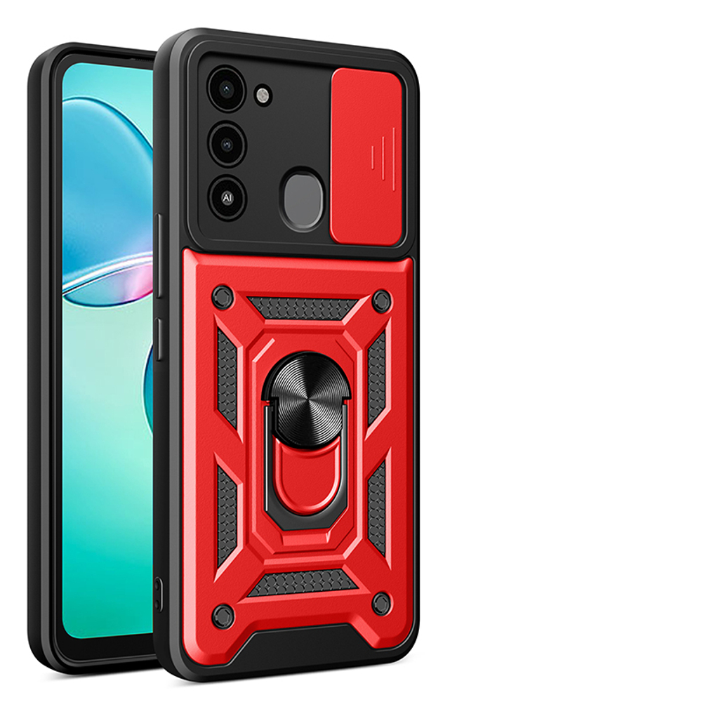 Чехол с кольцом Bumper Case для Tecno Spark GO 2022