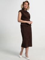 Жилет Анабель (шоколадный) Б15362-10М LT Collection