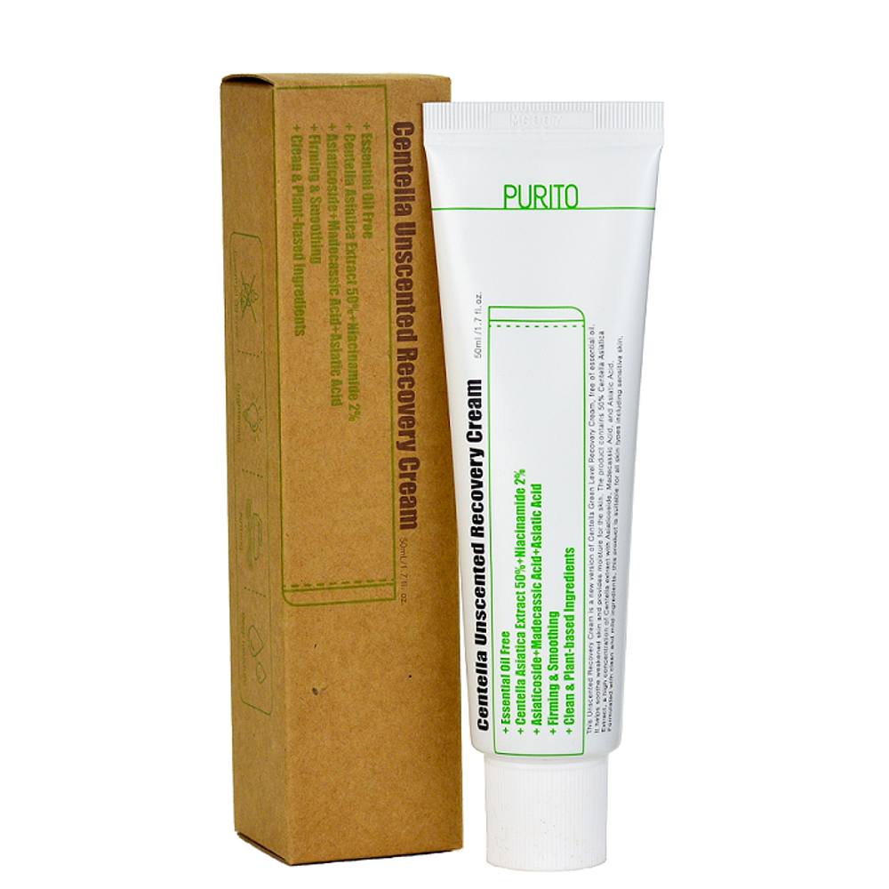 PURITO Centella Unscented Recovery Cream 50ml
