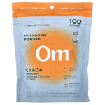 Om Mushrooms, грибной порошок, чага, 200 г (7,05 унции)