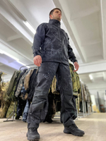 Тактический костюм Штурм весна лето / черный питон /