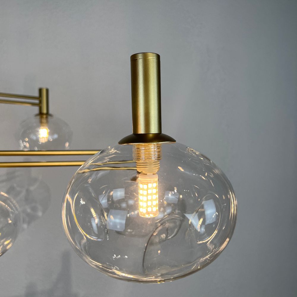 Люстра на штанге TEMPER L7 Gold