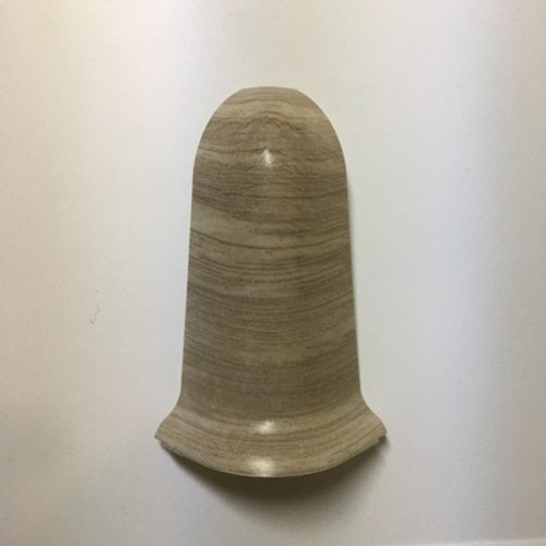 Наружный угол к плинтусу "LIDER-62" 333 Дуб сибирский