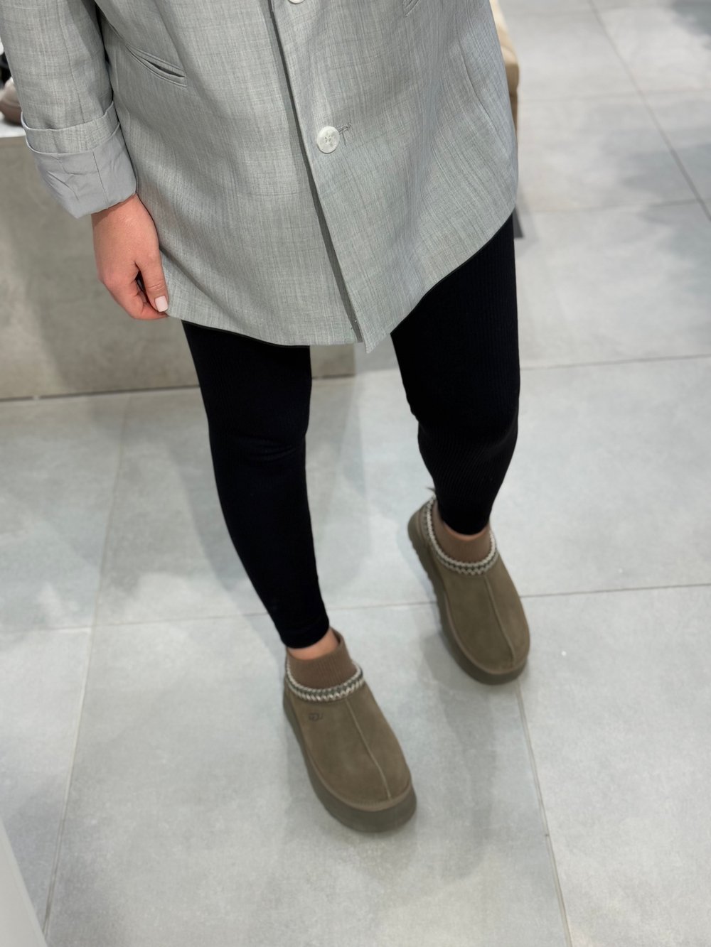 Угги из натуральной замши/ натуральная шерсть