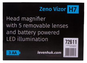 Лупа налобная Levenhuk Zeno Vizor H7
