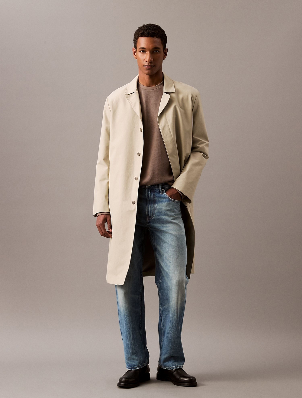 Лонгслив Calvin Klein Waffle Crewneck Falcom
