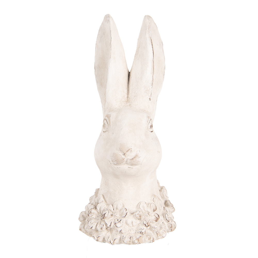 Декор "Бюст кролика" 11x11x24см Бетон