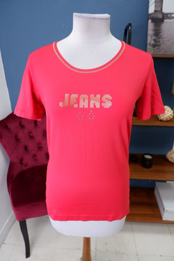 Футболка Lalique со стразами 40/42 размер