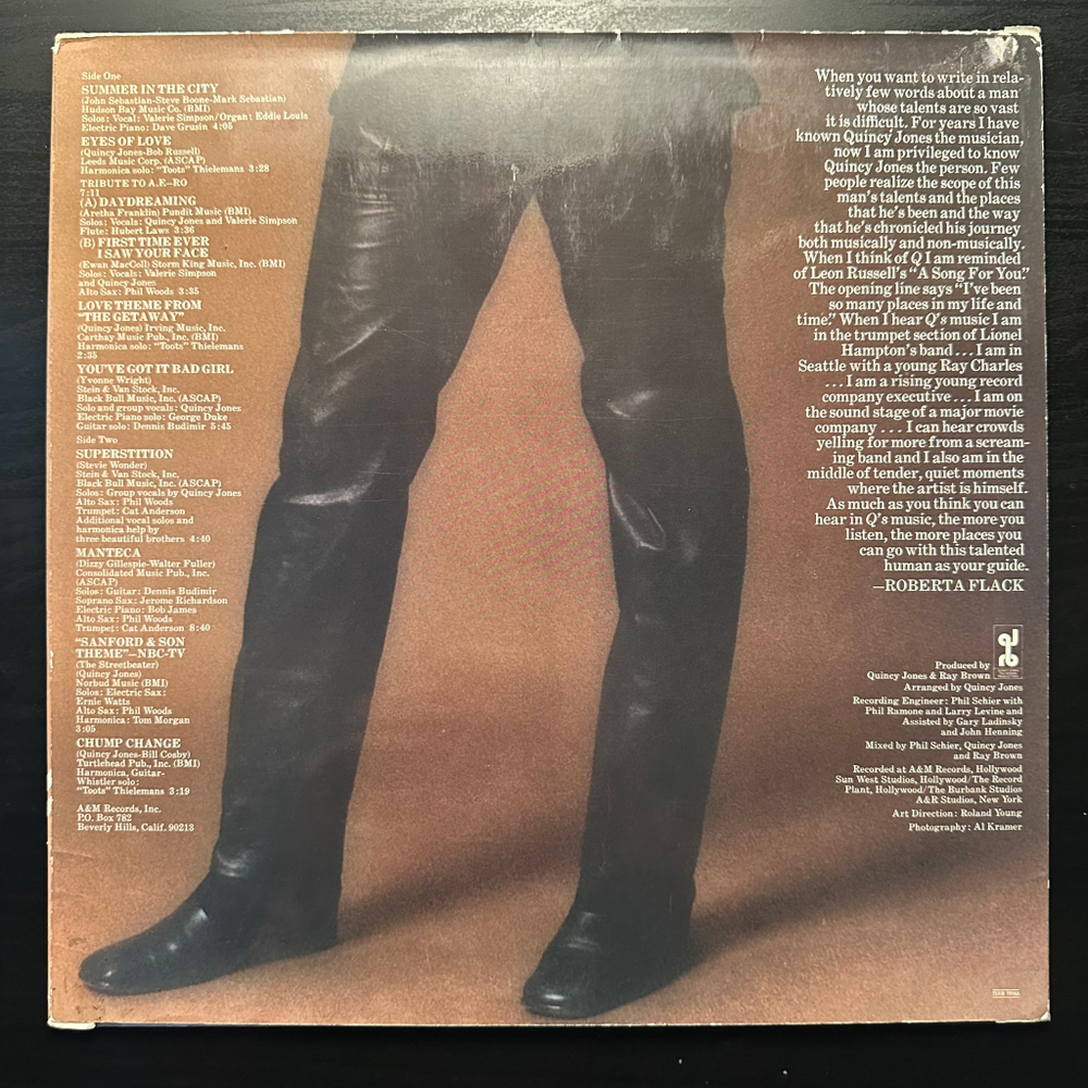 Quincy Jones – You've Got It Bad Girl (Скандинавия 1973г.)