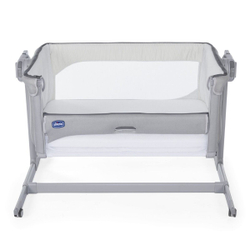 Chicco: Кроватка-манеж Next2Me Magic Cool Grey 0м+