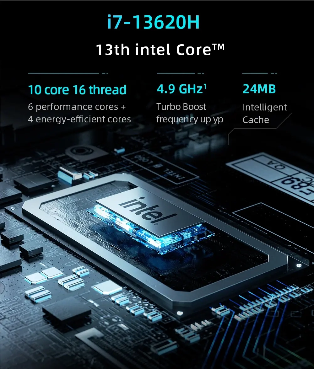 Ноутбук ThundeRobot 911 X - Intel Core i7-13620H, RAM 16 ГБ, SSD 512 ГБ,NVIDIA GeForce RTX 4060(8 Гб), 15.6"