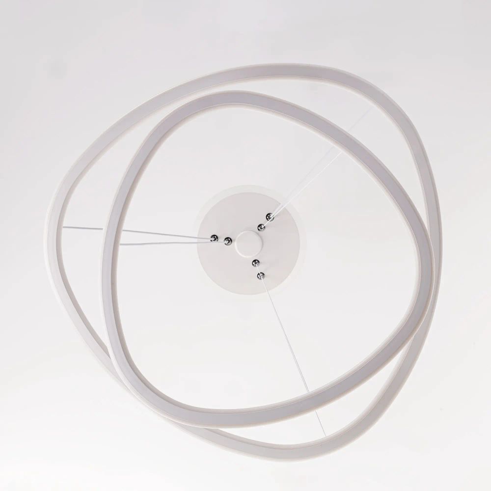 Citilux ТRIO CL215B060E LED Люстра подвесная с пультом Белая